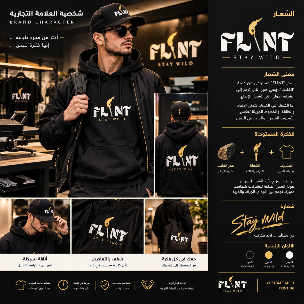 تصميم العلامة التجارية و هوية كاملة لعملك